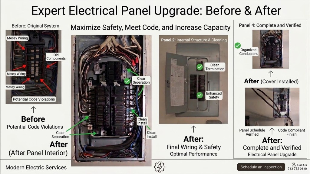 Upgrade your electrical&nbsp;panel!